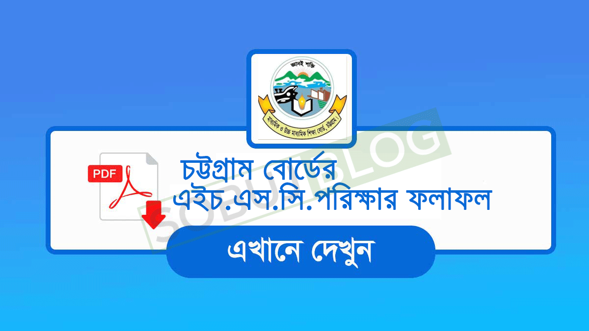 HSC Result Chittagong Board bd